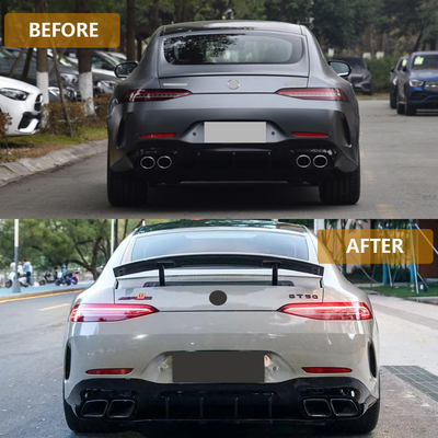 Andere Karosserieteile für benutzerdefiniertes Logo Akzeptiert Rückstoßstange von Mercedes W290 GT63 Benz AMG