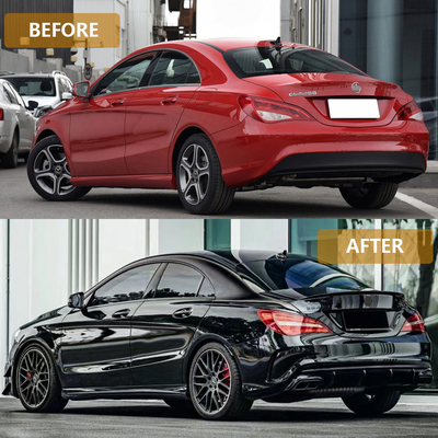 Hinterer Spoiler 2013-2019 Für Mercedes-Benz CLA W117 Auto-Spoiler Benz Bodykit Zubehör