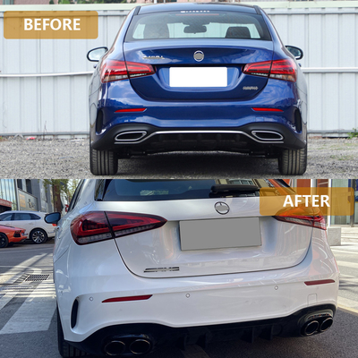 Aktualisieren Sie Ihren Mercedes Benz A-Klasse W177 2019-2024 mit AMG-A45 Style Personalisierung