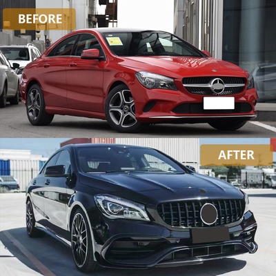 Upgrade Ihren Mercedes Benz W117 mit CLA GT Style Front Bumper Grille 2013-2019