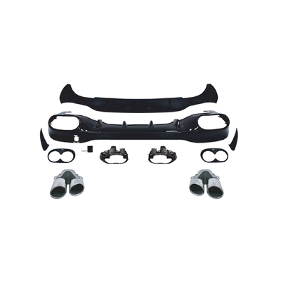 Mercedes Benz CLA W118 Hinterbumper und Diffusor Lippe mit Kehlsauspuff Andere Körperteile