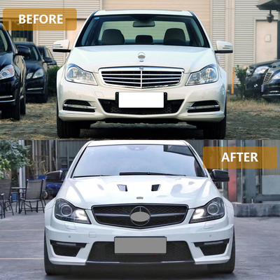 OEM Ja Vorderbumper-Kits Auto-Gesichtslift-Körper-Kits Upgrade AMG für Mercedes-Benz C-Klasse W204 2011-2014