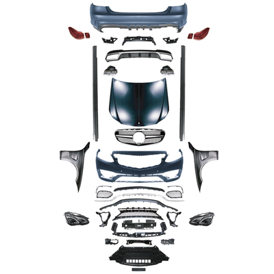 Transformieren Sie Ihre E-Klasse W212 14-15 mit AMG Wide Body Benz Body Kits Front-Hinterstoßfänger