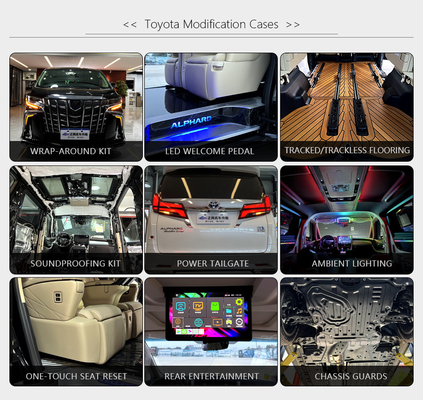 Morden Luxury Rückstoßfänger Diffuser PP Kunststoff für Mercedes-Benz C-Klasse W204 Upgrade