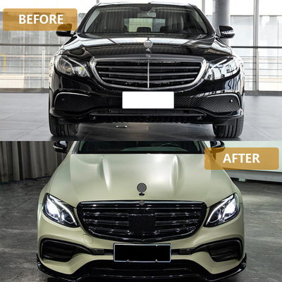 Vordere Lippe für Mercedes-Benz E-Klasse W213/C238-E63 2016-2020 AMG-Logo