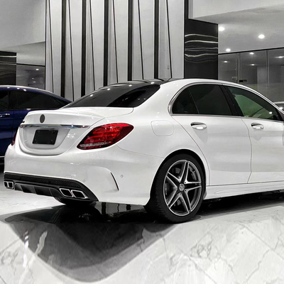 Autozubehör Auto-Seitenröcke Benz C Modifiziert auf C63 AMG Stil 2015-2018 Body-Kits