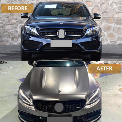 100% getestet Upgrade für Mercedes Benz C-Klasse W205 Motorhaube 2015-2018 Jetzt aktualisieren