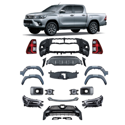 Auto mit 2021 HILUX ROCCO Typ Body Kit im Business/Luxus Design Stil