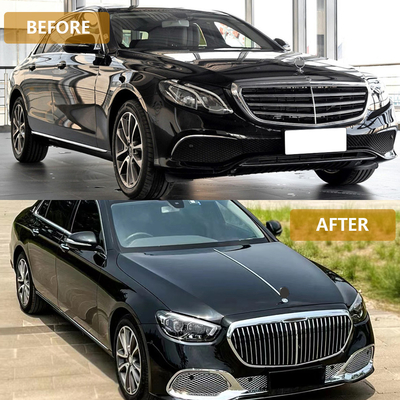 Fahrzeugkörper-Kits geeignet für Mercedes-Benz E-Klasse W213 2016-2020 Vorder- und Rückstoßfänger