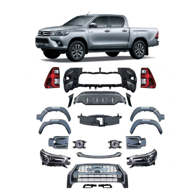 Nicht zerstörerisch 16 HILUX ROCCO GR Typ bis 2020er HILUX Bodykit für 2018- Toyota