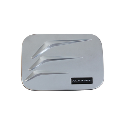 2024 Toyota Alphard Kohlenstofffaser Chrom Treibstoffbehälter Trim Cover Außenzubehör OEM