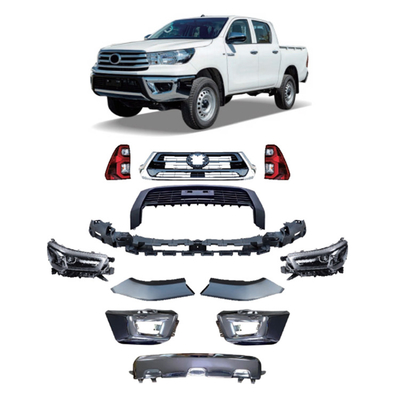 Toyota's Stil mit diesem LED-Lichtschutzschirm-Körper-Kit aus dem Nahen Osten