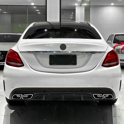 15-18 Mercedes-Benz C-Klasse W205 Body Kit Morden Luxus Design Stil Schwanz Halsrohr