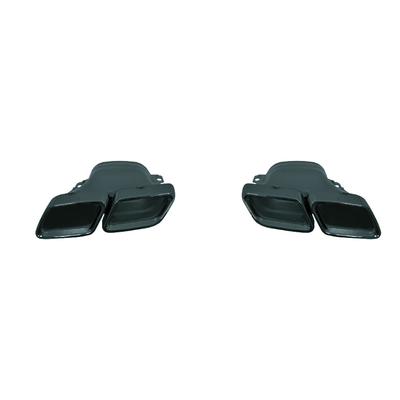 Polsterte Edelstahl-Auspuffspitze C63 AMG Stil für 15-18 Mercedes-Benz C-Klasse W205