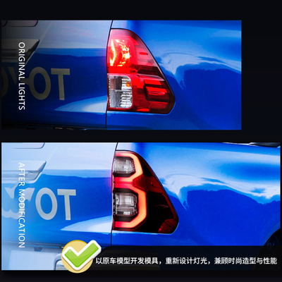 100% getestet 2020- Hilux Rückleuchten Modifizierte Flash LED Rückleuchten für Hilux Rocco