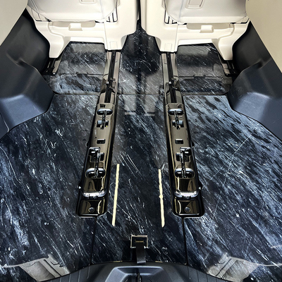Alphard Marmorfußboden Elfa 30 Serie Upgrade Zelluläre Aluminium-Spurlose Fußbodenhalter