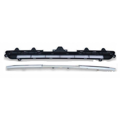 Vorderbumper Chrom für LC300 2022 Unterkörperbildschirm Glitter Bumper Nachrüstung/Upgrade