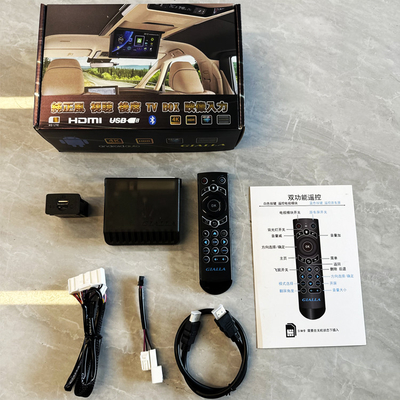 Modul für das hintere Unterhaltungssystem der Serie 40 Apple/Android Wireless Screen Carplay Schwarz