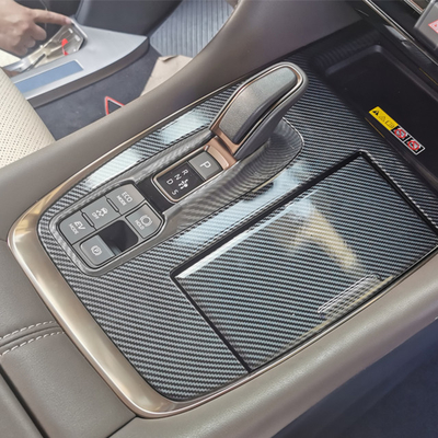 2024 Toyota Alphard Kohlenstofffaser Getriebe Schaltplatte Das ultimative Auto-Interieur-Zubehör