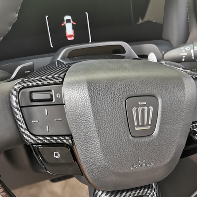 Dekoration Design Stil Kohlenstofffaser Lenkrad Dekoration für Toyota Alphard 2024
