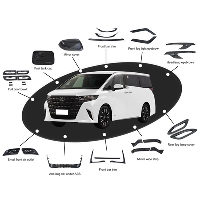 Sitzlehnen in ABS Dekoration Design Style für Toyota Alphard Vellfire2024