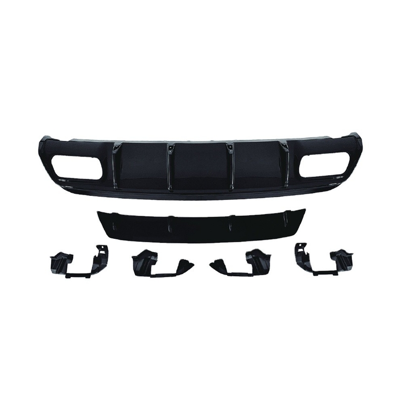 Morden Luxury A45 Kohlenstofffaser Hinterlip Bodykit für 13-18 A-Klasse Autobumpers Autoteile