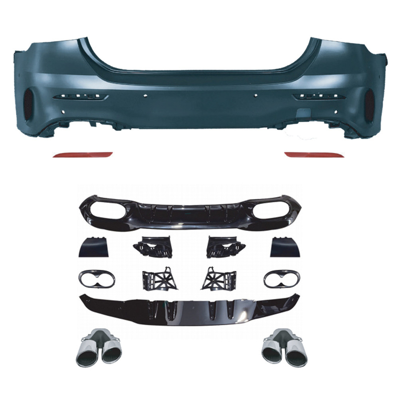 Mercedes-Benz W177 A45 AMG 19-24 Serie Fahrzeug Gesichtslift Hinterkörper Upgrade-Kit Zubehör