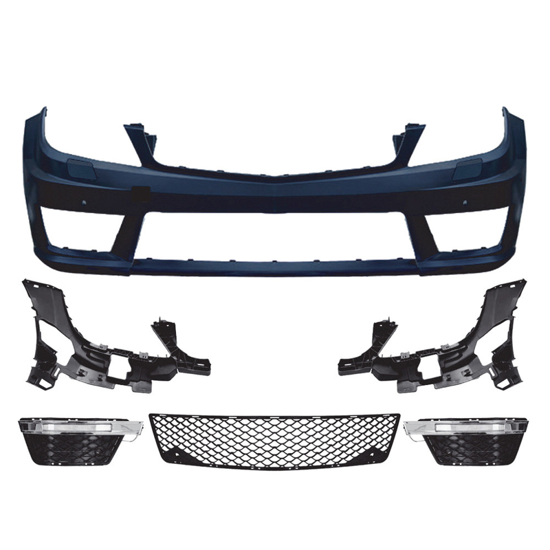 OEM Ja Vorderbumper-Kits Auto-Gesichtslift-Körper-Kits Upgrade AMG für Mercedes-Benz C-Klasse W204 2011-2014