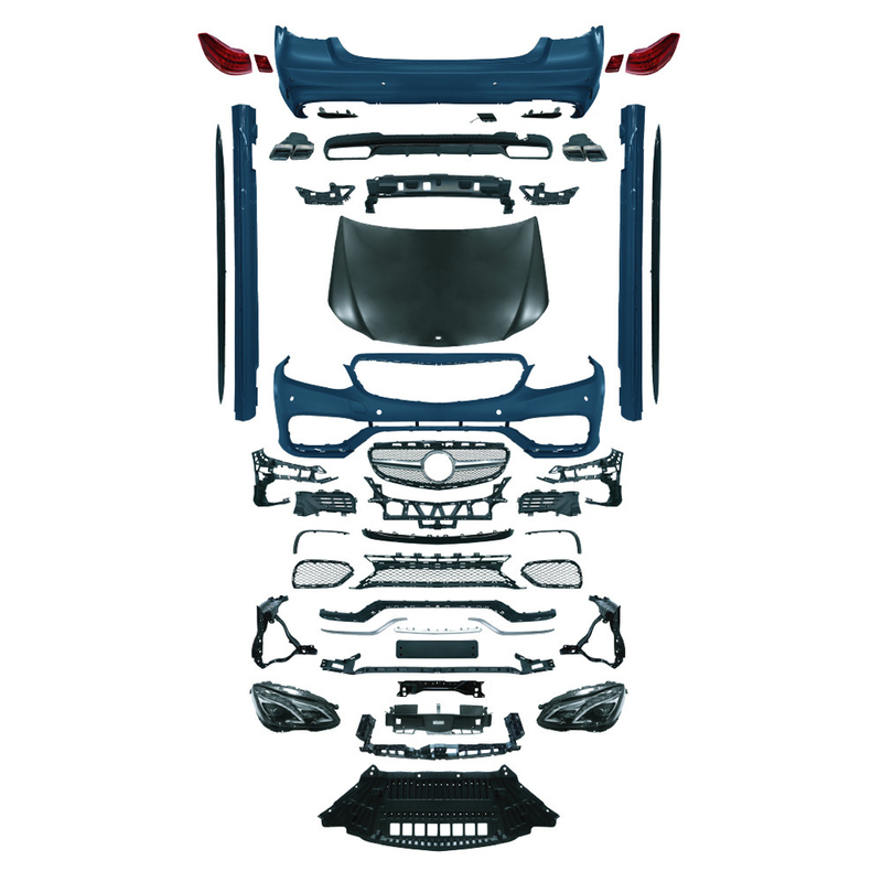 100% geprüfte Karosserie-Kits für Mercedes-Benz W212 09-13 bis 14-15 AMG Narrow Body Car Kit