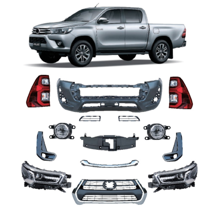 Benutzerdefiniertes Logo akzeptiert Upgrade deinen Toyota Hilux Revo mit unserem Body Kit 2016-2020