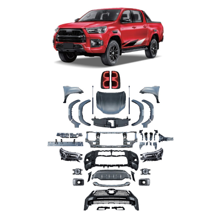 100% getestet Off-Road Pickup Truck Body Kit für Toyota Hilux 2012-2021 Auto Auto Zubehör