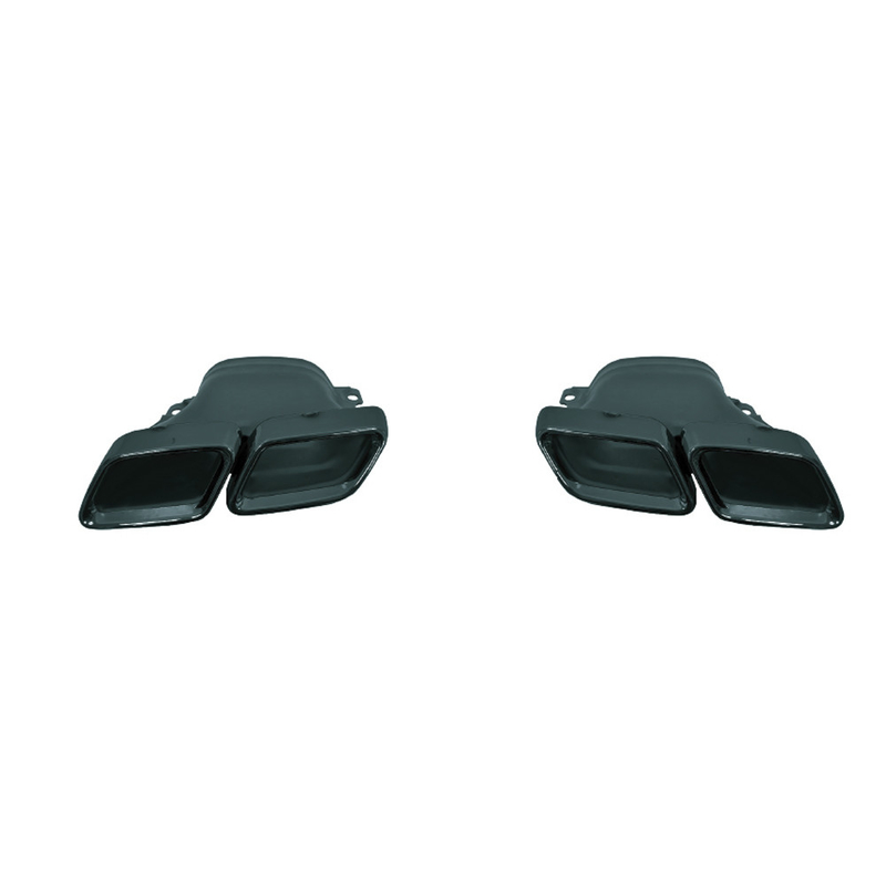 Polsterte Edelstahl-Auspuffspitze C63 AMG Stil für 15-18 Mercedes-Benz C-Klasse W205