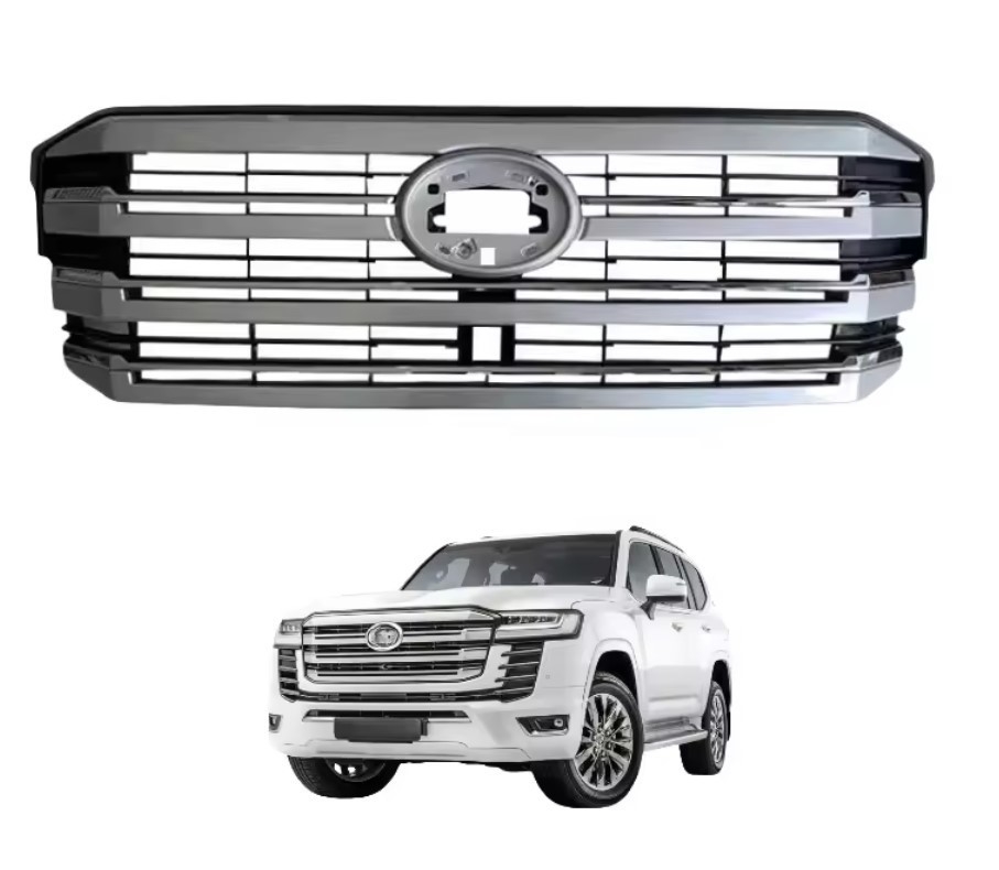 Fahrzeuggrill 4x4 ABS Kunststoff für Toyota LC300 2021 OEM MODEL Dekorationsschutz